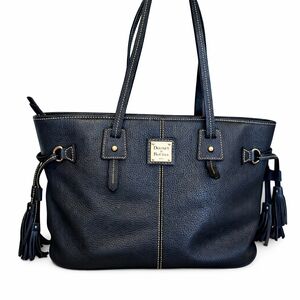Dooney & Bourke Navy Davis Tote